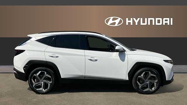 Hyundai TUCSON 1.6 TGDi Hybrid 230 Premium 5dr 2WD Auto Hybrid Estate White