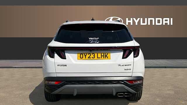Hyundai TUCSON 1.6 TGDi Hybrid 230 Premium 5dr 2WD Auto Hybrid Estate White