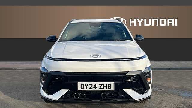 Hyundai KONA 1.6 GDi Hybrid N Line 5dr DCT Hybrid Hatchback White
