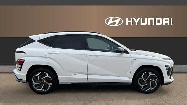 Hyundai KONA 1.6 GDi Hybrid N Line 5dr DCT Hybrid Hatchback White