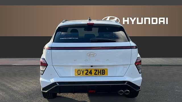 Hyundai KONA 1.6 GDi Hybrid N Line 5dr DCT Hybrid Hatchback White