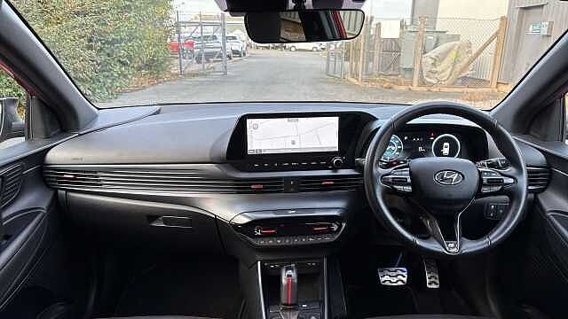 Hyundai I20 1.0T GDi 48V MHD 120 N Line 5dr DCT Petrol Hatchback Red