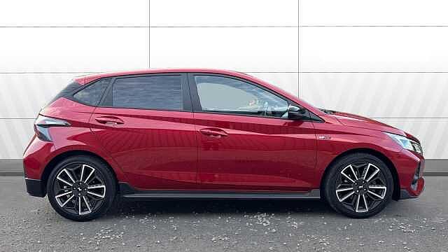 Hyundai I20 1.0T GDi 48V MHD 120 N Line 5dr DCT Petrol Hatchback Red