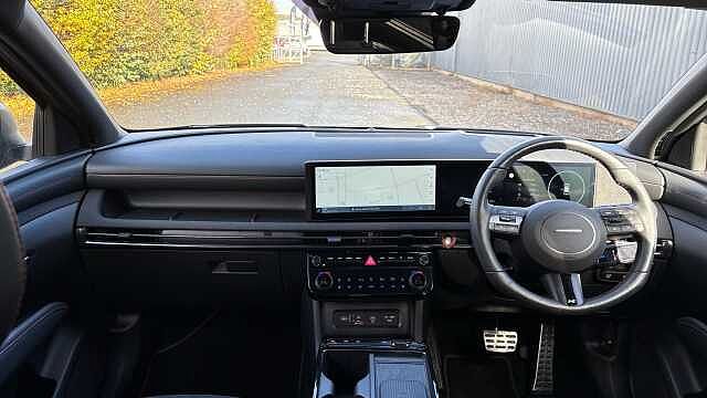 Hyundai TUCSON 1.6T Hybrid N Line S 5dr 4WD Auto Hybrid Estate Black