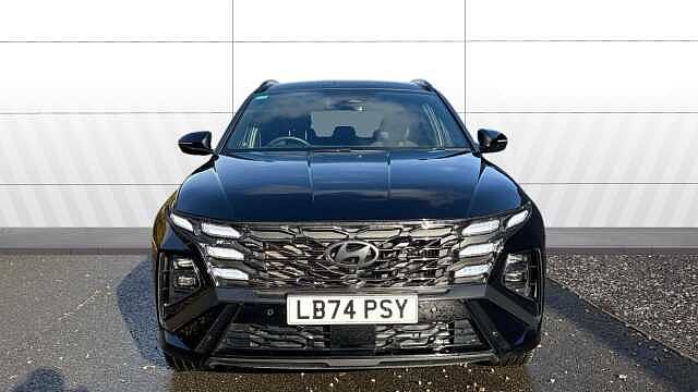 Hyundai TUCSON 1.6T Hybrid N Line S 5dr 4WD Auto Hybrid Estate Black