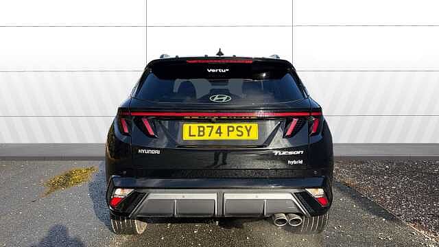 Hyundai TUCSON 1.6T Hybrid N Line S 5dr 4WD Auto Hybrid Estate Black