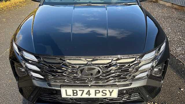 Hyundai TUCSON 1.6T Hybrid N Line S 5dr 4WD Auto Hybrid Estate Black