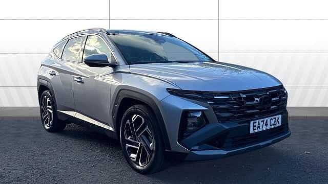 Hyundai TUCSON 1.6T 48V MHD Ultimate 5dr DCT Petrol Estate Silver