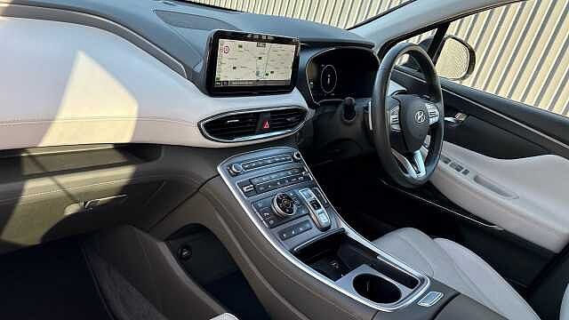 Hyundai SANTA FE 1.6 TGDi Plug-in Hybrid Ultimate 5dr 4WD Auto Estate Blue