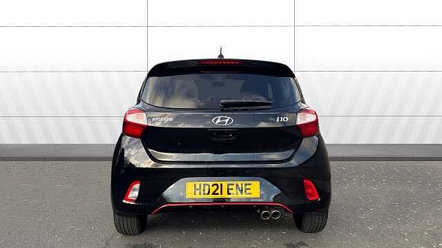 Hyundai I10 1.0 T-GDi N Line 5dr Petrol Hatchback Black