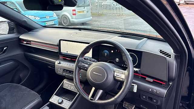 Hyundai KONA 160kW N Line S 65kWh 5dr Auto Electric Hatchback Black