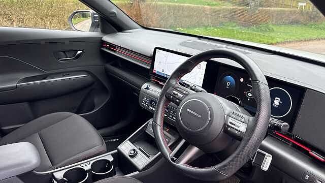 Hyundai KONA 160kW N Line 65kWh 5dr Auto Electric Hatchback White