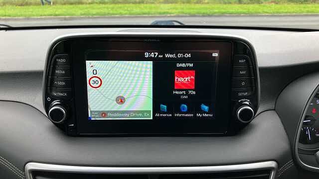 Hyundai TUCSON 1.6 TGDi 177 Premium SE 5dr 2WD DCT Petrol Estate Blue