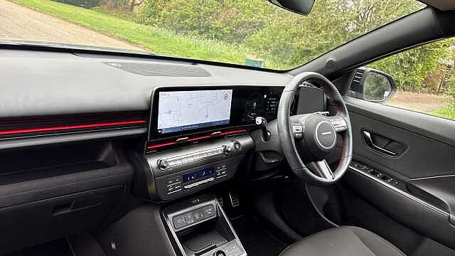 Hyundai KONA 1.6 GDi Hybrid N Line 5dr DCT Hybrid Hatchback Blue