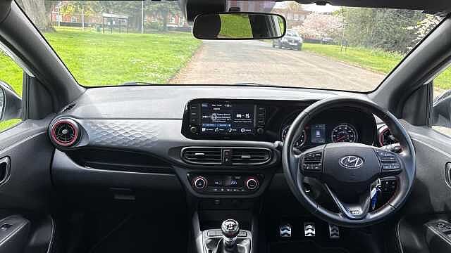 Hyundai I10 1.0 T-GDi N Line 5dr Petrol Hatchback White