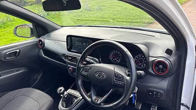 Hyundai I10 1.0 T-GDi N Line 5dr Petrol Hatchback White