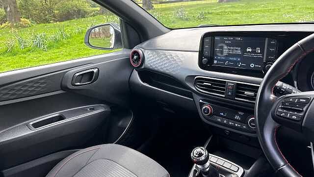 Hyundai I10 1.0 T-GDi N Line 5dr Petrol Hatchback White