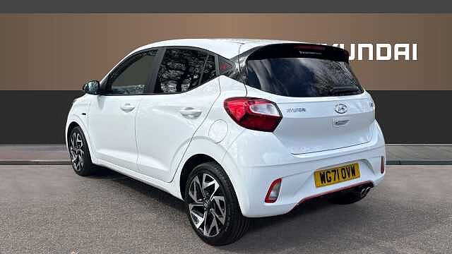 Hyundai I10 1.0 T-GDi N Line 5dr Petrol Hatchback White