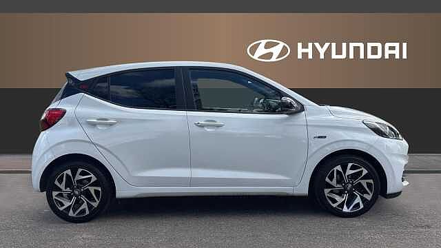 Hyundai I10 1.0 T-GDi N Line 5dr Petrol Hatchback White