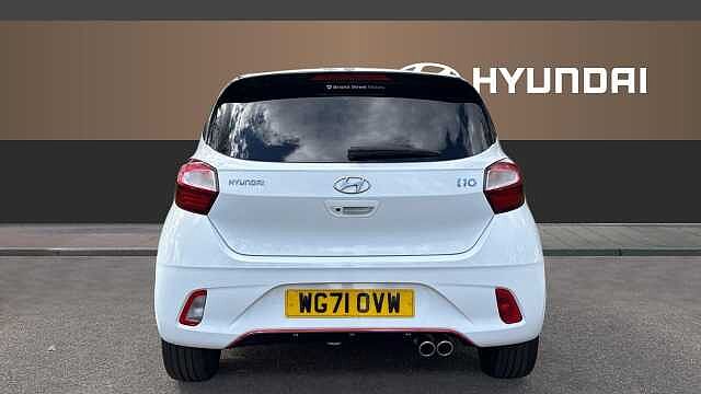 Hyundai I10 1.0 T-GDi N Line 5dr Petrol Hatchback White