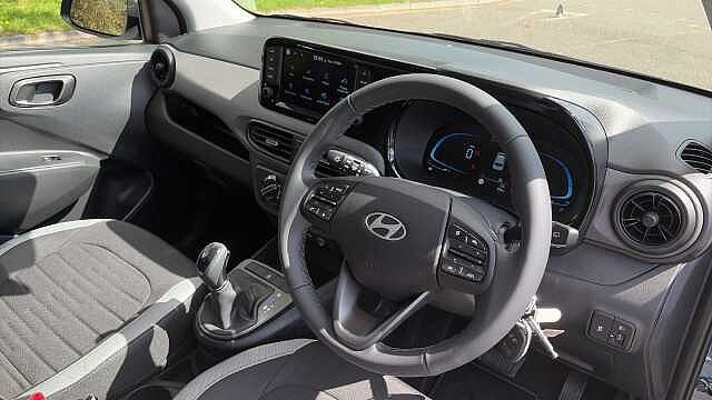 Hyundai I10 1.0 [63] Advance 5dr Auto [Nav] Petrol Hatchback Vibrant Blue - Pearl