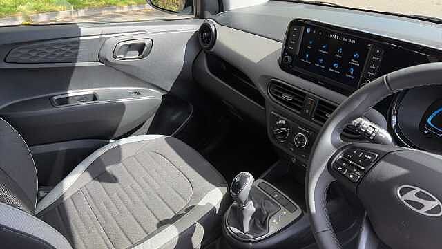 Hyundai I10 1.0 [63] Advance 5dr Auto [Nav] Petrol Hatchback Vibrant Blue - Pearl
