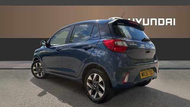 Hyundai I10 1.0 [63] Advance 5dr Auto [Nav] Petrol Hatchback Vibrant Blue - Pearl