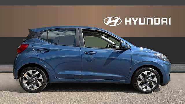 Hyundai I10 1.0 [63] Advance 5dr Auto [Nav] Petrol Hatchback Vibrant Blue - Pearl