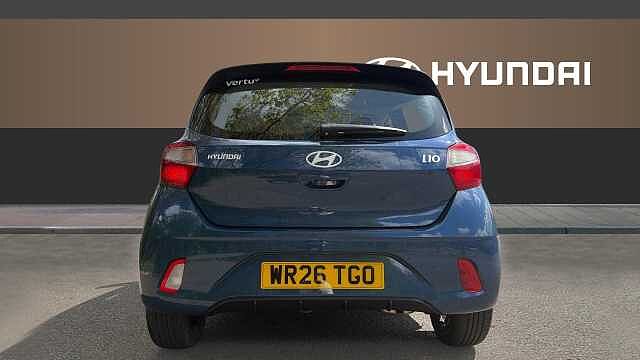 Hyundai I10 1.0 [63] Advance 5dr Auto [Nav] Petrol Hatchback Vibrant Blue - Pearl