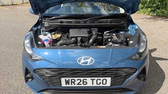 Hyundai I10 1.0 [63] Advance 5dr Auto [Nav] Petrol Hatchback Vibrant Blue - Pearl