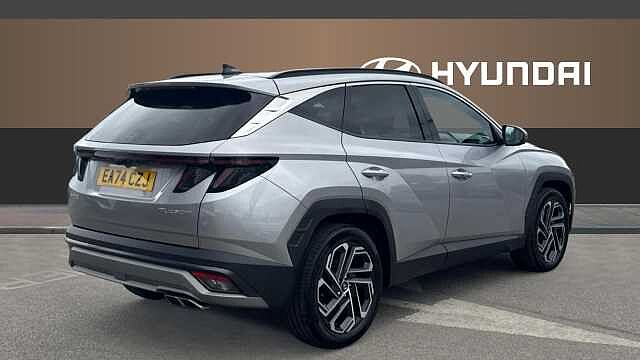 Hyundai TUCSON 1.6T 48V MHD Ultimate 5dr DCT Petrol Estate Silver