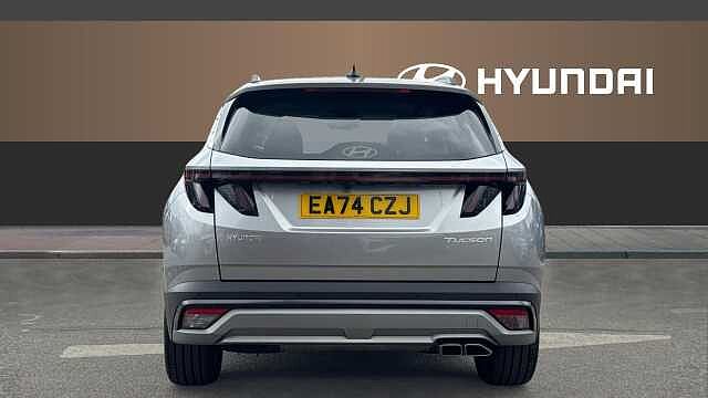Hyundai TUCSON 1.6T 48V MHD Ultimate 5dr DCT Petrol Estate Silver