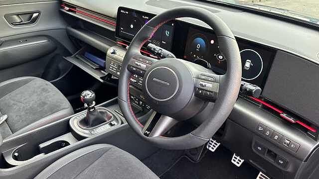 Hyundai KONA 1.6T 138 N Line S 5dr Petrol Hatchback Pearl - Denim Blue