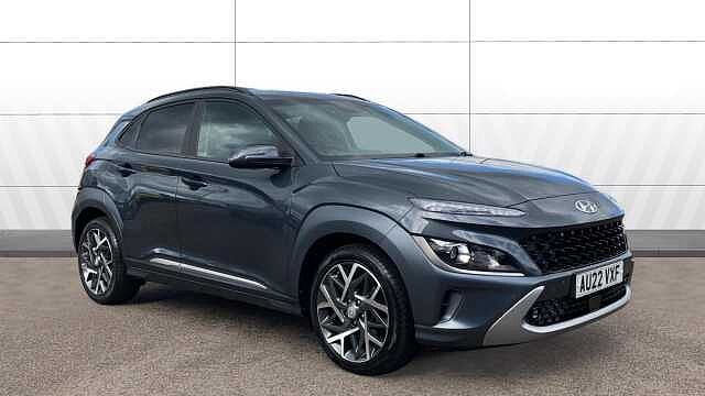 Hyundai KONA 1.6 GDi Hybrid Premium 5dr DCT Hybrid Hatchback Grey