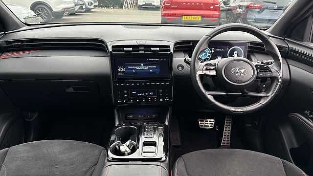 Hyundai TUCSON 1.6 TGDi Hybrid 230 N Line 5dr 2WD Auto Hybrid Estate Black