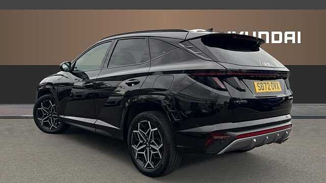 Hyundai TUCSON 1.6 TGDi Hybrid 230 N Line 5dr 2WD Auto Hybrid Estate Black