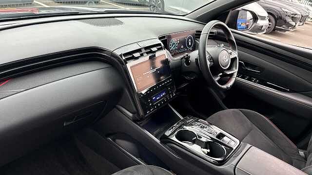 Hyundai TUCSON 1.6 TGDi Hybrid 230 N Line 5dr 2WD Auto Hybrid Estate Black