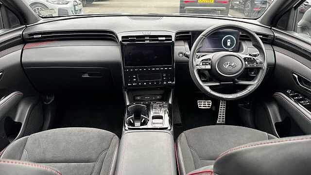 Hyundai TUCSON 1.6 TGDi Hybrid 230 N Line S 5dr 2WD Auto Hybrid Estate White