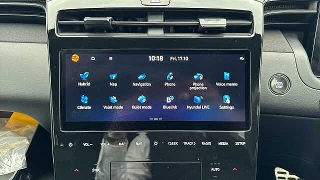 Hyundai TUCSON 1.6 TGDi Hybrid 230 N Line S 5dr 2WD Auto Hybrid Estate White