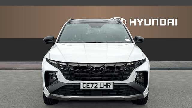 Hyundai TUCSON 1.6 TGDi Hybrid 230 N Line S 5dr 2WD Auto Hybrid Estate White