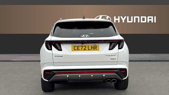 Hyundai TUCSON 1.6 TGDi Hybrid 230 N Line S 5dr 2WD Auto Hybrid Estate White