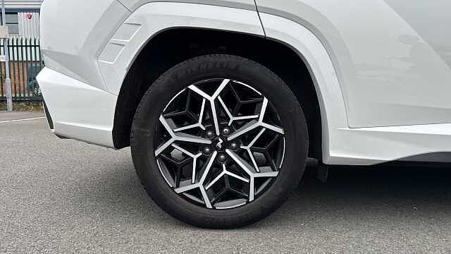 Hyundai TUCSON 1.6 TGDi Hybrid 230 N Line S 5dr 2WD Auto Hybrid Estate White