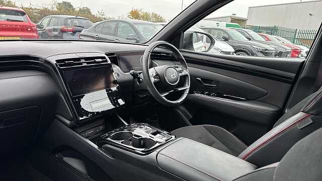 Hyundai TUCSON 1.6 TGDi Hybrid 230 N Line S 5dr 2WD Auto Hybrid Estate White