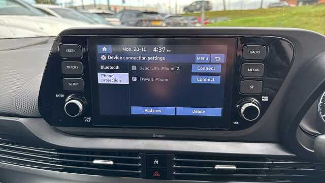 Hyundai I20 1.0T GDi 48V MHD SE Connect 5dr Petrol Hatchback White