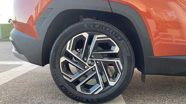 Hyundai TUCSON 1.6T 48V MHD Ultimate 5dr 4WD DCT Petrol Estate Jupiter Orange - Metallic