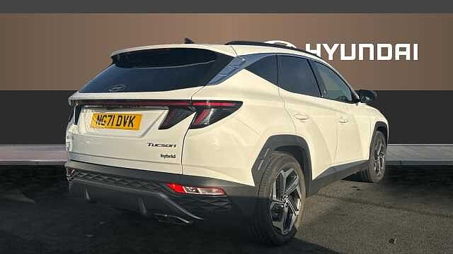 Hyundai TUCSON 1.6 TGDi Hybrid 230 Ultimate 5dr 2WD Auto Hybrid Estate White