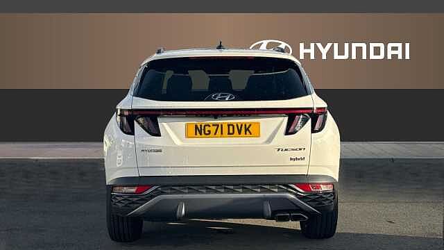 Hyundai TUCSON 1.6 TGDi Hybrid 230 Ultimate 5dr 2WD Auto Hybrid Estate White