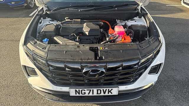 Hyundai TUCSON 1.6 TGDi Hybrid 230 Ultimate 5dr 2WD Auto Hybrid Estate White