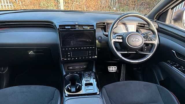 Hyundai TUCSON 1.6 TGDi Hybrid 230 N Line 5dr 2WD Auto Hybrid Estate White