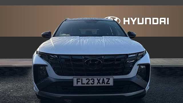 Hyundai TUCSON 1.6 TGDi Hybrid 230 N Line 5dr 2WD Auto Hybrid Estate White